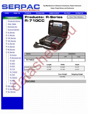 R-710,CC GRAY datasheet  